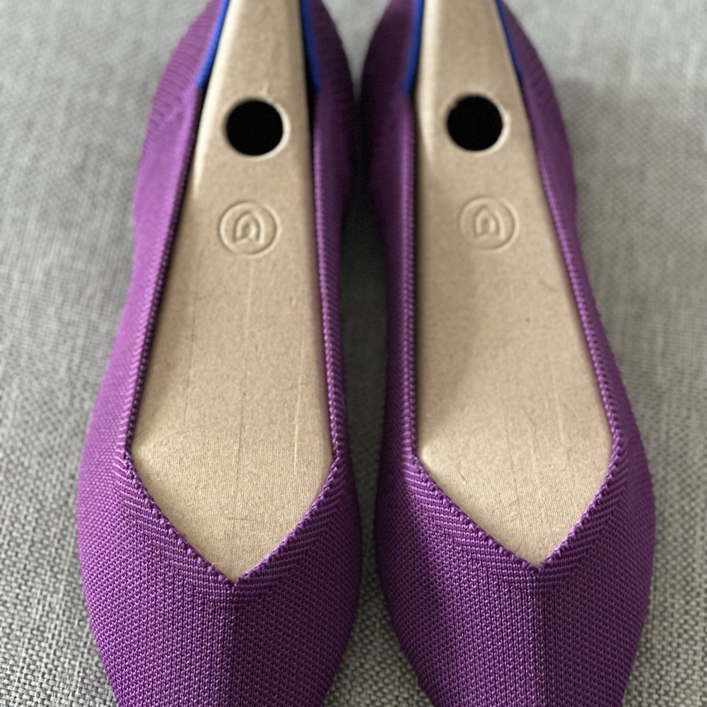 Rothy’s points in purple. NWOB. Size 10.5